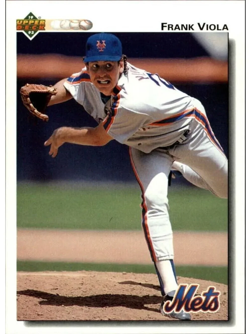 Frank Viola 1992 Upper Deck MLB #277 Baseball Card New York Mets